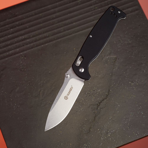 Нож Ganzo G7412P-WS, черный
