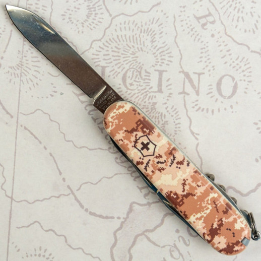 Складной нож Victorinox CLIMBER ARMY Пиксель песочный 1.3703.7.W3944p