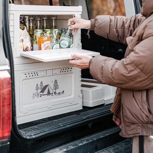 Складной контейнер Naturehike CNH22SN019 50 л, светло-серый