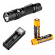 Комплект Fenix PD35 TAC+ аккумулятор ARB-L18-3400 + зарядное устройство ARE-D1