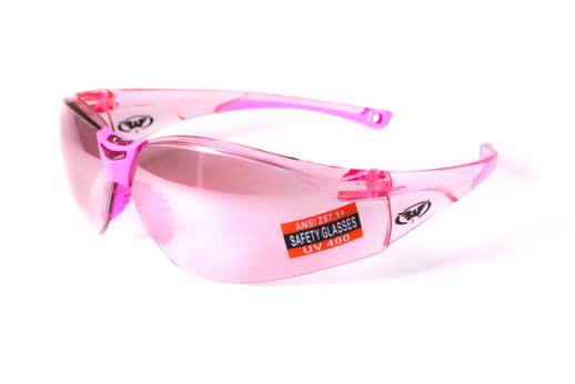 Очки защитные Global Vision Cruisin (pink), розовые