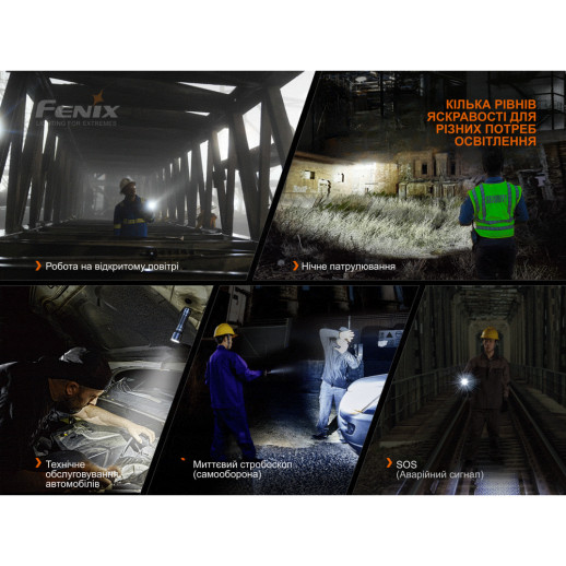 Фонарь ручной Fenix C7 зеленый | Лимитированная серия