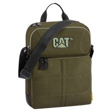Сумка наплечная CAT Millennial Ultimate Protect RFID 83460, Темно-зеленая