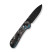 Нож складной карманный Civivi Elementum (Crossbar Lock), (7.51 см) CPM S35VN / Nebula FatCarbon Fiber черный/красный/синий/белый