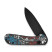 Нож складной карманный Civivi Elementum (Crossbar Lock), (7.51 см) CPM S35VN / Nebula FatCarbon Fiber черный/красный/синий/белый