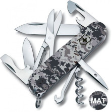Складной нож Victorinox CLIMBER ARMY Пиксель синий 1.3703.3.W3942p
