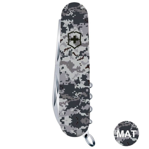 Складной нож Victorinox CLIMBER ARMY Пиксель синий 1.3703.3.W3942p