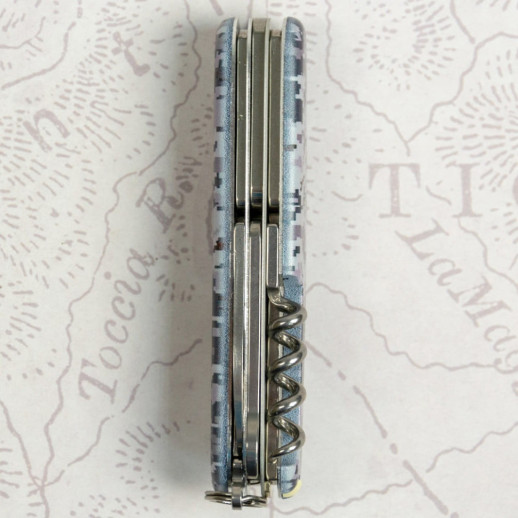 Складной нож Victorinox CLIMBER ARMY Пиксель синий 1.3703.3.W3942p