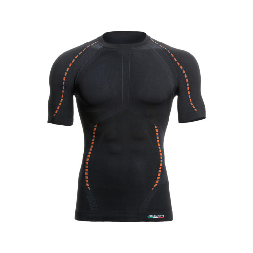 Футболка Accapi X-Country Short Sleeve Shirt Man 999 black XS-S