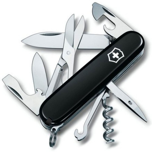 Нож Victorinox Climber Ukraine 91мм/14функ/черн-кр