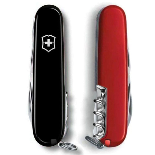 Нож Victorinox Climber Ukraine 91мм/14функ/черн-кр
