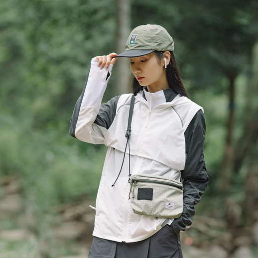 Сумка маленькая Naturehike NH20BB204, 3л, графит в клеточку