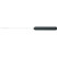 Нож для ветчины Due Cigni "Classica" Ham Slicer Knife 260 мм black
