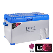 Холодильник автомобильный Brevia 30л (компрессор LG) 22415