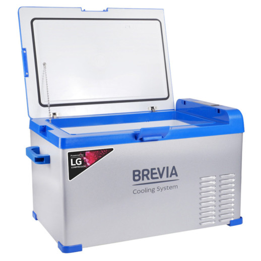 Холодильник автомобильный Brevia 30л (компрессор LG) 22415