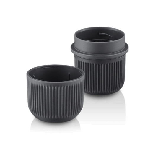 Портативная эспрессо-кофеварка Wacaco Nanopresso Grey с чехлом