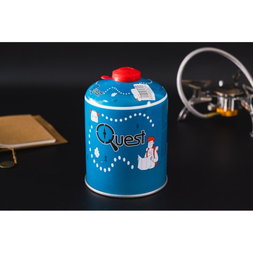 Набор из 12 шт газовых баллонов резьбовых бутановых Quest, 450гр