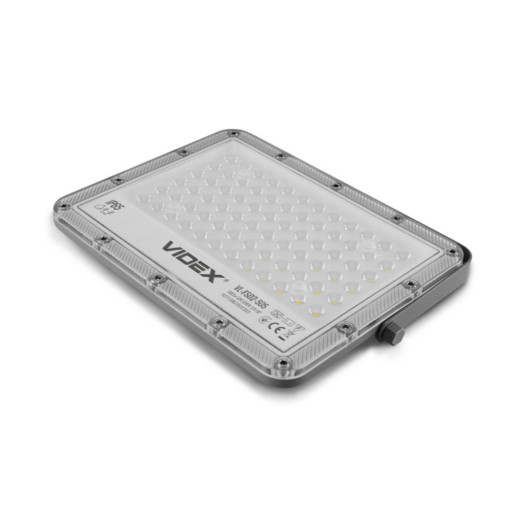 Прожектор светодиодный Videx VL-FSO2-505 с солнечной панелью 50 W 1000 Lm 5000 K
