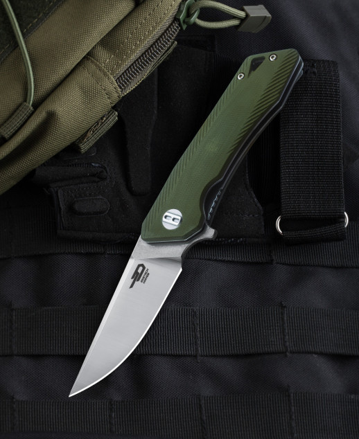 Нож складной Bestech Knives KENDO THORN Green BG10B-2