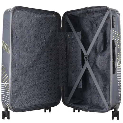 Чемодан Semi Line 28" (L) Black Pattern (T5651-3)