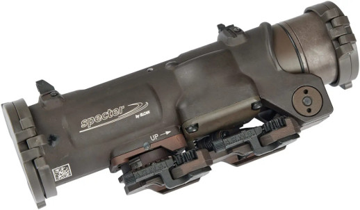 Прицел ELCAN Specter DR 4x/1x DFOV14-L2 (для калибра 7,62), A.R.M.S. Adj. Flip Cover&ARD