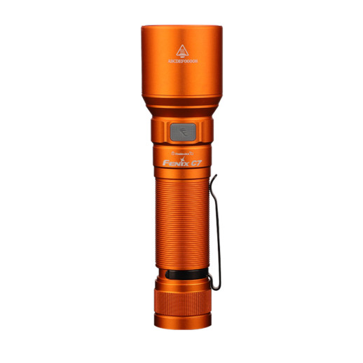 Фонарь ручной Fenix C7 оранжевый