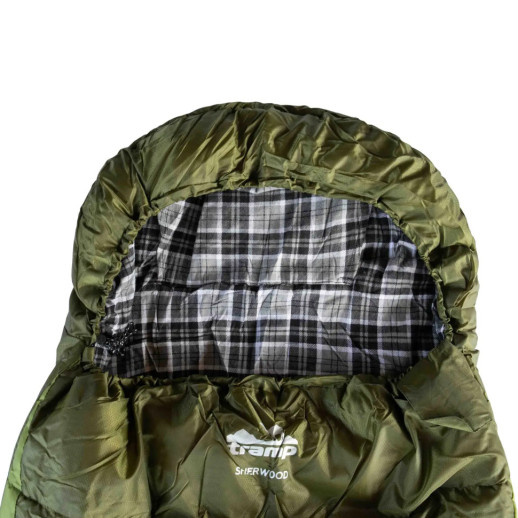 Спальный мешок Tramp Sherwood Long одеяло левый dark-olive/grey 230/100 UTRS-054L