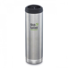 Термочашка Klean Kanteen TKWide Cafe Cap Brushed Stainless 592 ml