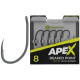 Крючок карповый RidgeMonkey Ape-X Beaked Point с бородкой #6 (10 шт/уп)
