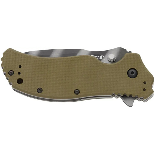 Нож ZT 0350OLTS Green