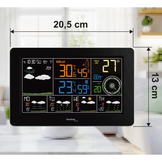 Метеостанция Technoline DirektWetter WD2700 Black (WD2700)