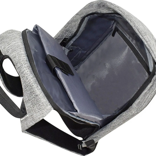 Рюкзак городской Semi Line 17 Grey/Black (8387)
