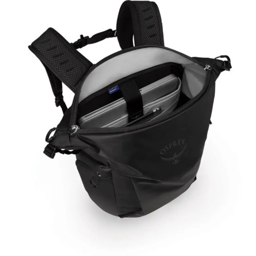 Рюкзак Osprey Transporter Zinch raven black - O/S - черный