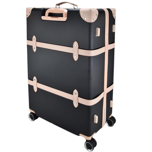 Чемодан Semi Line 28" (L) Black/Pink Cream (T5671-4)