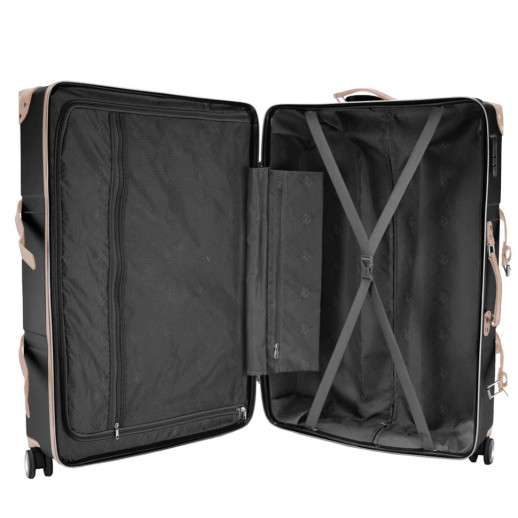 Чемодан Semi Line 28" (L) Black/Pink Cream (T5671-4)
