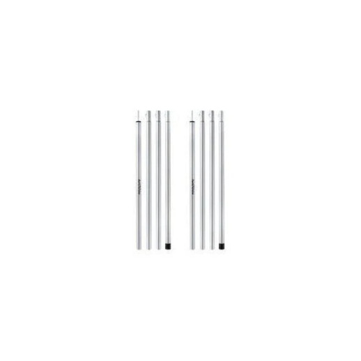 Стойки для тента стальные оцинкованные Naturehike Steel poles NH19PJ042, 25мм*2.4м, серые (2 шт)