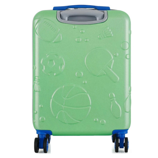 Чемодан детский Semi Line 20" (S) Green/Blue (T5890-2)