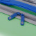 Чемодан детский Semi Line 20" (S) Green/Blue (T5890-2)