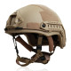 Кевларовый шлем Ukrarmor FAST Team Wendy. Уровень защиты NIJ IIIA Койот