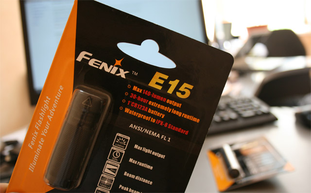 Обзор фонарика Fenix E15